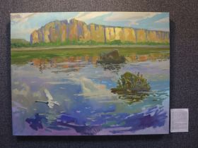 В Якутске открылась выставка Миры Аргуновой «Легенды солнечной Туймаады»