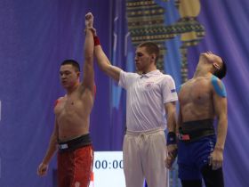 Мас-рестлер Василий Захаров: «С Дьулустаном Ноговицыным не боролся даже на тренировках»