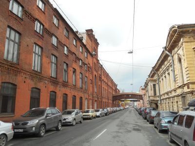 Особняк, фабрика и богадельня "Торгового дома Брусницыных" (комплекс зданий с территорией, оградой)