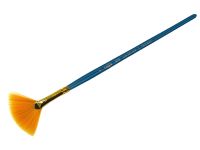 Кисть синтетика №8 веерная Гамма "Галерея" короткая ручка