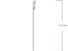 Серьги из белого золота э4712сг03210905