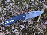 Нож складной Caracal Flipper, Designed by Boris Manasherov, Boker Plus 01BO771, сталь D2 Stonewashed Plain, рукоять стеклотекстолит G10