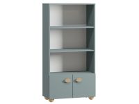 Стеллаж детский Тесси 73x145 Серо-зеленый