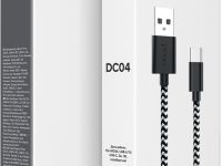 Кабель Pero DC-04 USB / USB-C 1 м Серебристый