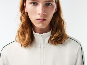 Мужская толстовка Lacoste на молнии