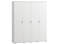 Распашной шкаф Стелла 4-160x190 Белый