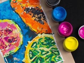 Гуашь "Сонет" 40 мл Коричневая