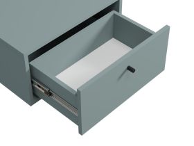 Тумба подвесная Сайрис 50x25 Серо-зеленый