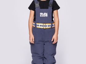 Пуховой полукомбинезон BASK kids