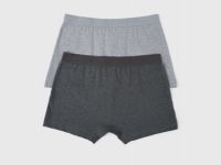 Трусы-транки, 2 штуки, Серый