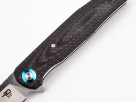 Складной нож Bestech Knives ASCOT, D2, Черно-серый карбон