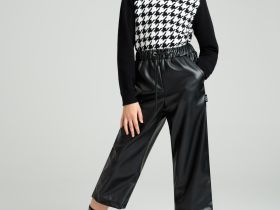 Брюки трикотажные для девочек