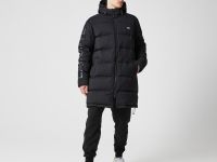Мужская утеплённая куртка Lacoste Long Hooded Quilted Regular Fit