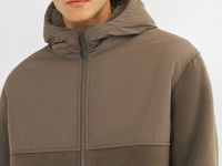 Толстовка на молнии, Коричневый