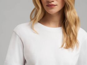 Футболка свободного кроя из джерси