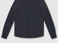 Рубашка из хлопка свободного силуэта