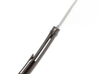 Складной нож Kansept Hira, сталь дамаск, рукоять титан