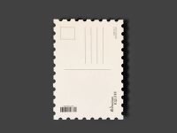 Открытка "Марка. Карта Петербурга"