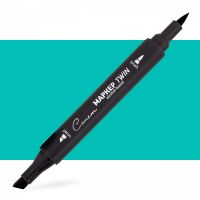 Маркер спиртовой Сонет "TWIN Brush" Бирюзово-зеленый светлый