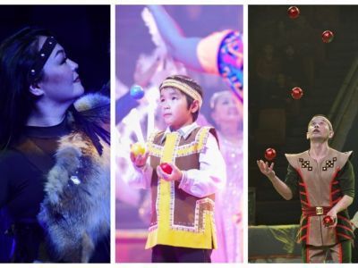 Семья Габышевых из Якутии участвует в цирковом турнире на ВДНХ в Москве