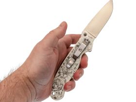 Складной нож Steelclaw "Крыса" Самурай, сталь VG10, рукоять G10, Limited Edition