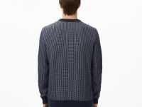 Мужской свитер Lacoste из смеси хлопка и шерсти