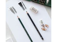 Карандаш чернографитный матовый Faber-Castell "Pitt Graphite Matt"