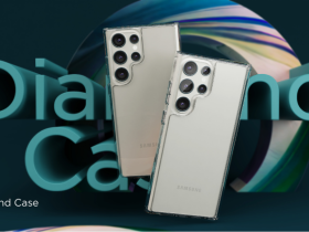 Клип-кейс VLP Diamond для Samsung Galaxy S24+ Прозрачный