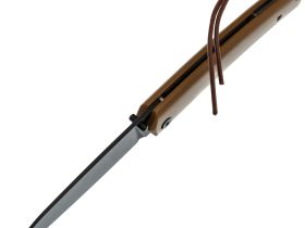 Складной нож Petrified Fish Patte, сталь 12C27, рукоять G10, tan