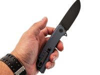 Складной нож Petrified Fish Loco, сталь D2, рукоять G10 синий