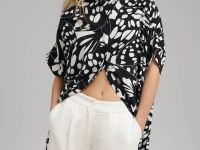 Платье миди свободного кроя