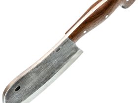 Тяпка кухонная малая, дельта древесина, сталь AUS-8