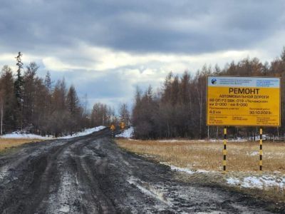 К концу октября завершат ремонт участка дороги «Лючинская» в Кобяйском районе