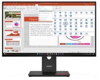 Монитор 27" Lenovo ThinkVision T27-40 1920x1080, 16:9, IPS, 300cd, 4ms, 178/178, VGA, HDMI, DP, USB, USB-C, 120Hz, HAS, black