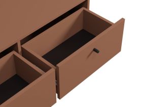 Тумба подвесная Сайрис 98x25 Терракотовый