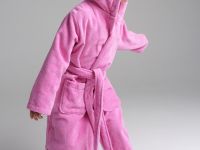 Халат текстильный для девочек