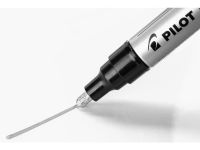 Маркер лаковый Pilot 2 мм, с круглым наконечником, серебро