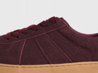 Кеды из искусственной замши, Фиолетовый