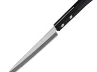 Кухонный нож универсальный Tojiro Fuji Cutlery FC-1620, сталь Mo-V, рукоять полипропилен, черный