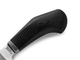 Нож с фиксированным клинком LionSteel Willy, сталь М390, рукоять G10, черный