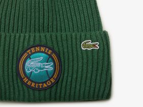 Вязаная шапка Lacoste