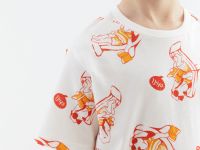 Бежевая футболка с принтом для мальчика Глория Джинс