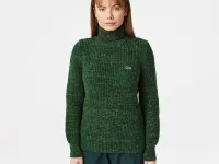 Женский шерстяной свитер Lacoste с высоким воротом