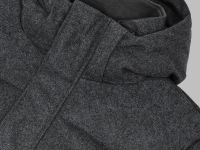 Стеганый пуховик с натуральным пухом