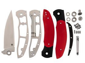 Большой складной нож Honor Tirex Red, сталь D2, рукоять G10, красный