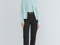 Базовый кардиган, Зеленый