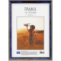 Рамка пластиковая OfficeSpace, №2, 21*30 см, бирюза