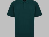 Поло из хлопка пике с коротким рукавом