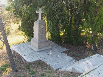 Могила штабс-капитана В.Ф. Новицкого