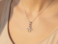 Подвеска из серебра э0612пд03171700_white